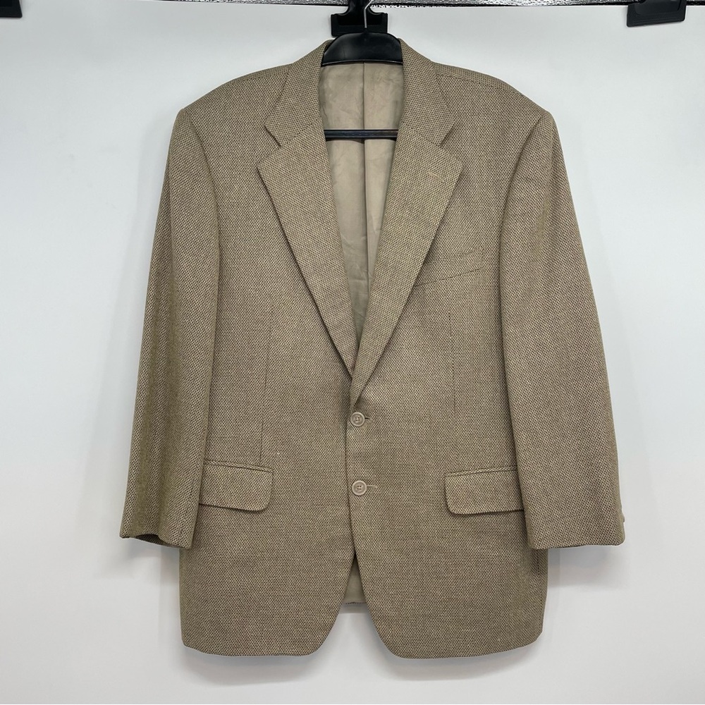 ERMENEGILDO ZEGNA Wool Silk Blend Sport Coat  Textured 44US/54IT Made In Italy